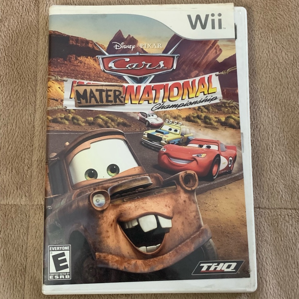 🏎️Host Pick🏎️Nintendo Wii - Cars Mater International Championship Game